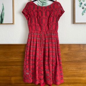 Moulinette Souers Red Dress